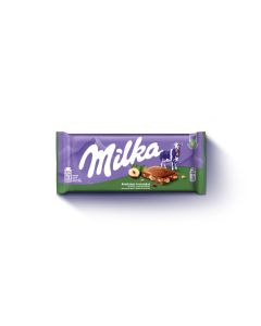 Milka Broken Hazelnut Schokoladeriegel 100 Gramm