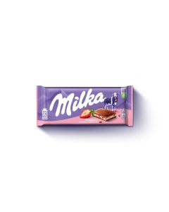 Milka Erdbeer Schokoladeriegel 100 Gramm