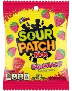 Sour Patch Strawberry 102 Gramm
