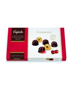 Cupido Schokoladen-Kirsch-Bonbons 132 Gramm