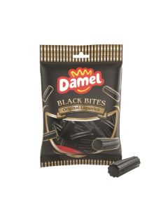 Damel Black Bites Lakritz 135 Gramm