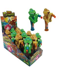 Dino Chomper Lolly x 12 verpackung