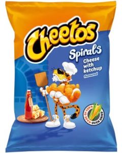 Cheetos Spirals Cheese Ketchup 85 Gramm