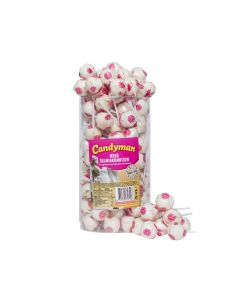 Candyman Lollis Mega Weiß 75 Stück