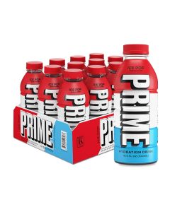 Prime Hydration Ice Pop 500ML x 12 - Tray