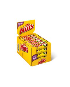 Nuts Single Riegel-Box - 24 x 42 Gramm