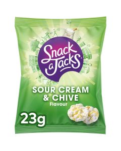 Snack a Jacks Sour Cream & Chive 23 Gramm