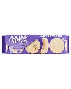 Milka Choco Wafer Weiße Schokolade 6 Kekse 18 x 180 Gramm