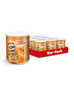 Pringles Paprika Chips Tray - 12 x 40 Gramm