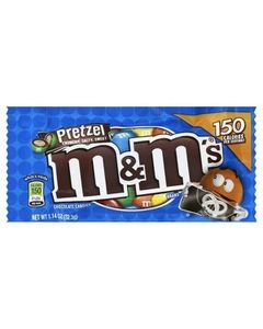 M&M Brezel Schokolade Box 24 x 32 Gramm