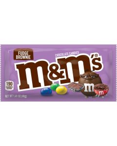 M&M's Fudge Brownie USA 40 Gramm