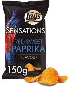 Lays Sensations Red Paprika Box - 10 x 150 Gramm