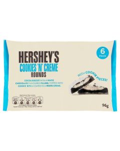 Hershey's Cookies & Creme Rounds 96 Gramm