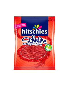 Hitschies Schnüre Erdbeere 125 Gramm