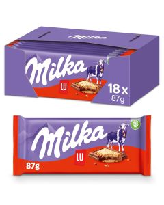 Milka Lu Schokoladenriegel 18 x 87 Gramm