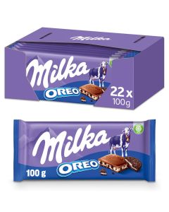 Milka Oreo Schokoladeriegel 22 x 100 Gramm