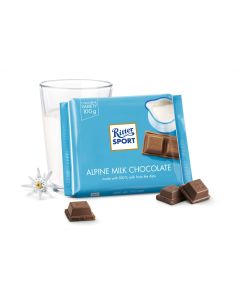 Ritter Sport Alpenmilch-Schokoladeriegel 100 Gramm