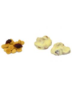 Cookie & Cranberry Felsen Weiß Box 2 Kilo