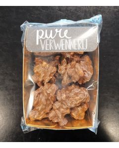 Pure Verwennerij Milchschokolade Erdnussfelsen 175 Gramm