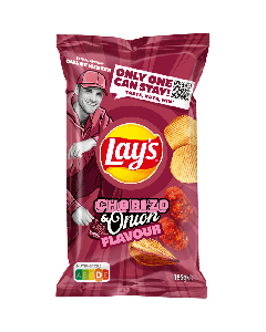 Lays Chips MAX Chorizo & Onion Box 10 x 185 Gramm