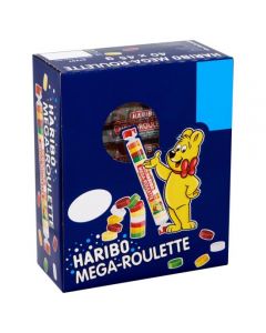 Haribo Mega Fruit Roulette Box 40 X 45 Gramm