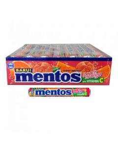 Mentos Pfirsichorange 29 Gramm