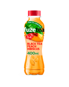 Fuze Tea Black Peach Hibiscus 0,4L