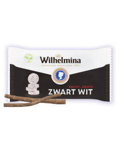 Wilhelmina Schwarz Weiß Vegan 3-Pack - 16 Rollen