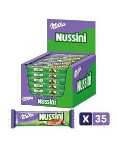 Milka Nussini Schokoladenriegel 35 X 31,5 Gramm