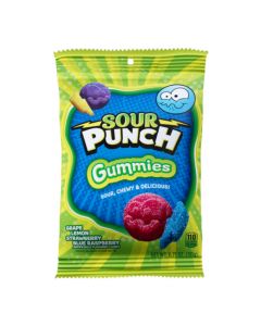 Sour Punch Gummies Bag 191 Gramm