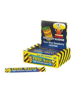 Toxic Waste Blue Raspberry Chew Bar Box - 50 Stück