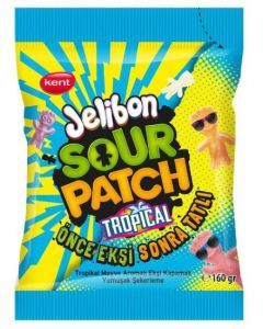 Sour Patch Tropical 160 Gramm