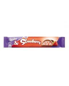 Milka Erdbeer Schokoladeriegel 37 Gramm