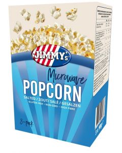 Jimmy's Mikrowelle Popcorn Salz 3 x 90 Gramm