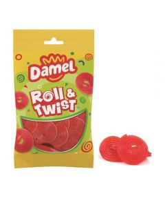 Damel Strawberry Wheels Rolls 90 Gramm