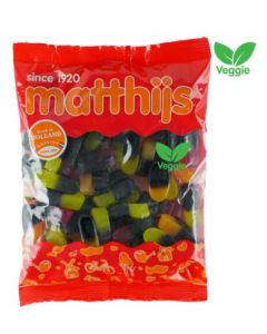 Matthijs Veggie Lakritz Frucht Duos 20 x 400 Gramm