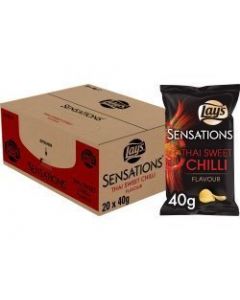 Lays Sensations Thai Sweet Chili Box - 20 x 40 Gramm