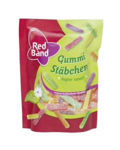 Red Band Gummi stäbchen 200 Gramm