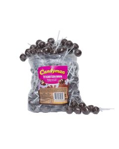 Candyman Lolly's TV Streitkolben Braun 150 Stück