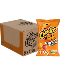  Cheetos Nibb It Rings Box 9 x 110 Gramm