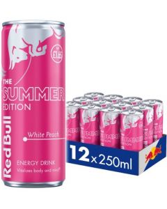 Red Bull Summer Edition White Peach 12 x 250ml
