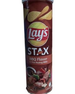 Lay's Stax Smokin' Bbq 100 Gramm