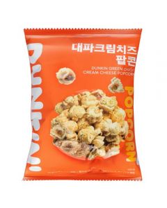 Dunkin Green Onion Cream Cheese Popcorn 80 Gramm