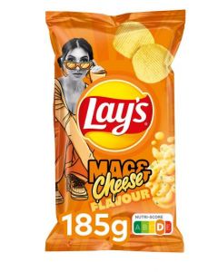 Lays Chips MAX Mac & Cheese Box 10 x 185 Gramm