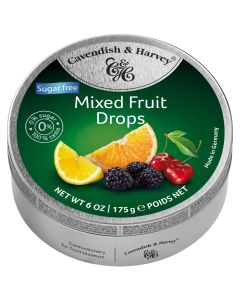 Cavendish & Harvey Mixed Früchte zuckerfrei 9 x 175 Gramm