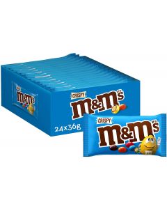 M&M's Crispy Single - 24 x 36 Gramm