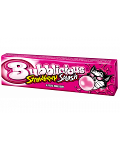 Bubblicious Erdbeere Strip (5 Stück)