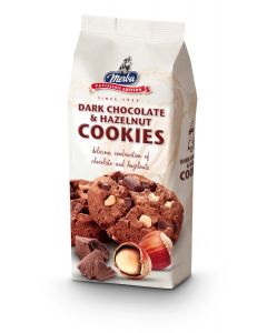Merba Dark Chocolate Hazelnut Coockies 200 Gramm