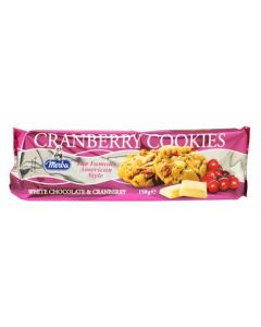 Merba White Chocolate-Cranberry-Coockies 150 Gramm