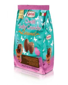 Sorini Salty Crunch Caramel Eier 240 Gramm